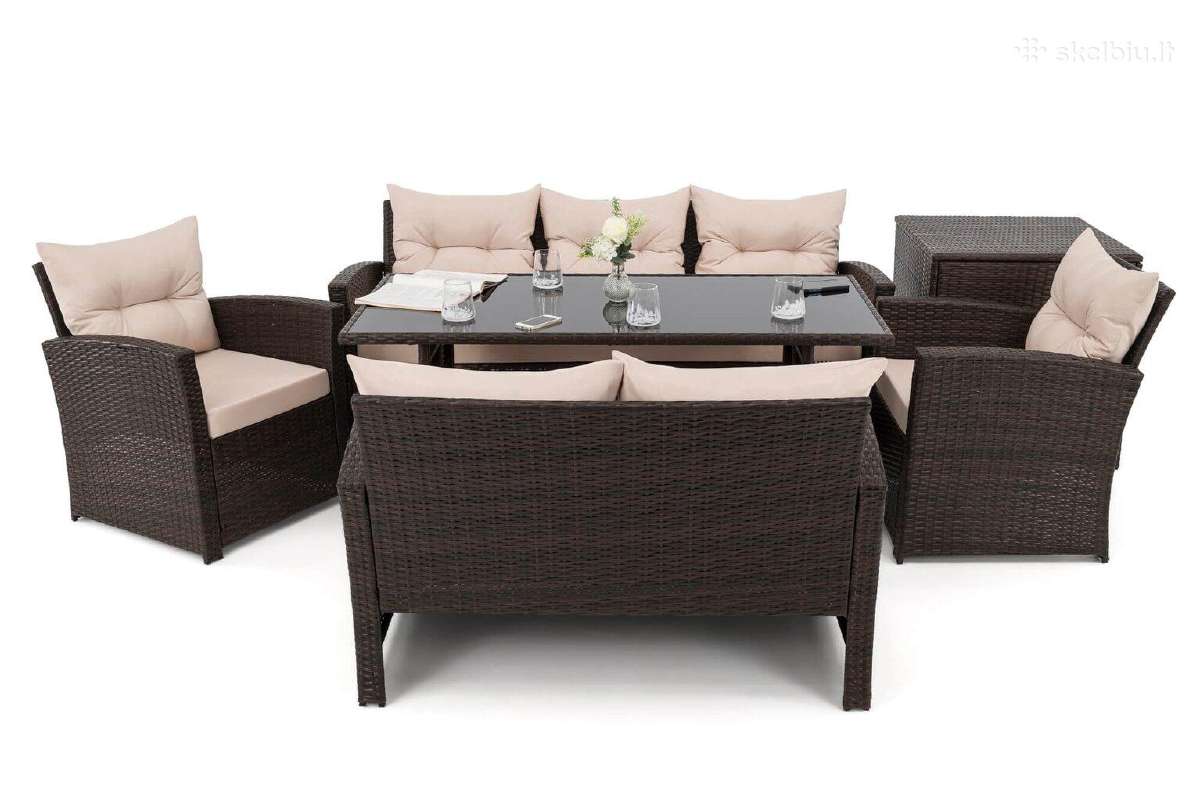 Lauko baldu komplektas Florida Big 7vietų - nuotraukos Nr. 10