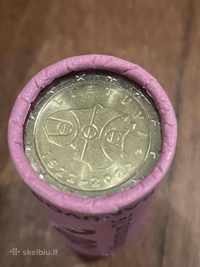 Lietuvos Banko proginės euro moneto - nuotraukos Nr. 4