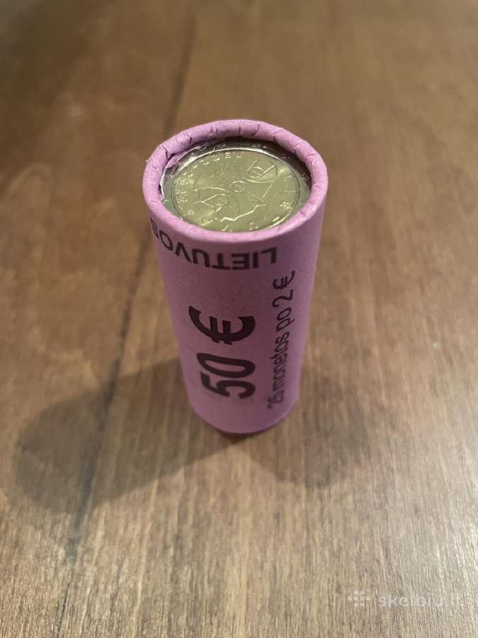Lietuvos Banko proginės euro moneto - nuotraukos Nr. 5