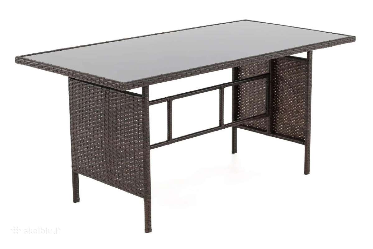 Lauko baldu komplektas Florida8 8vietų Technoratan - nuotraukos Nr. 18
