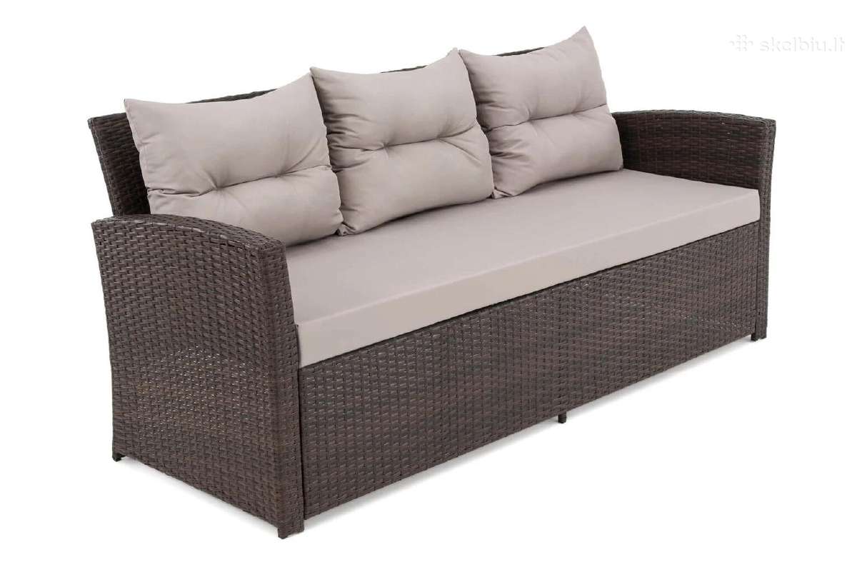 Lauko baldu komplektas Florida8 8vietų Technoratan - nuotraukos Nr. 13