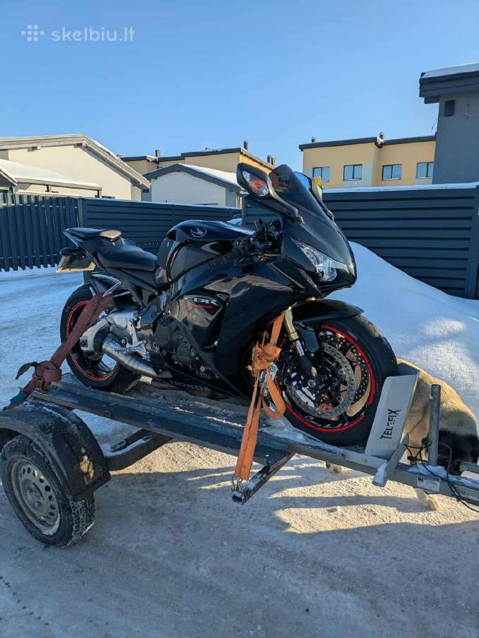 Motociklo priekabos nuoma moto transportas - nuotraukos Nr. 2