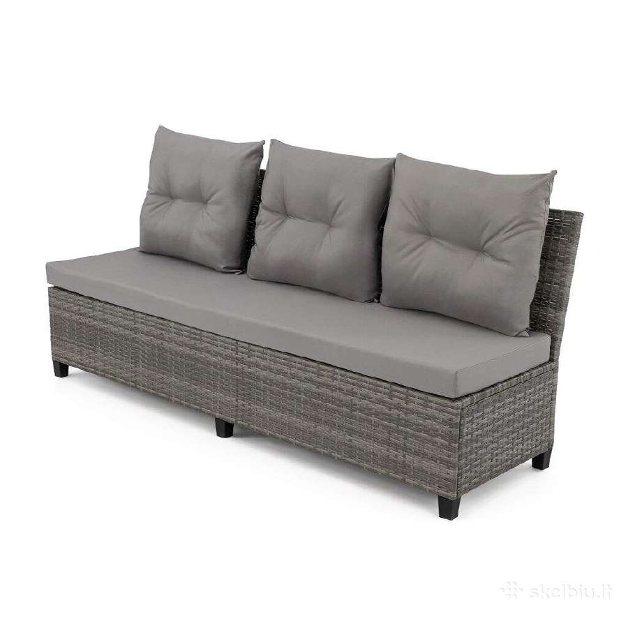 Lauko baldu komplektas Oasis 11vietų Technoratanas - nuotraukos Nr. 34