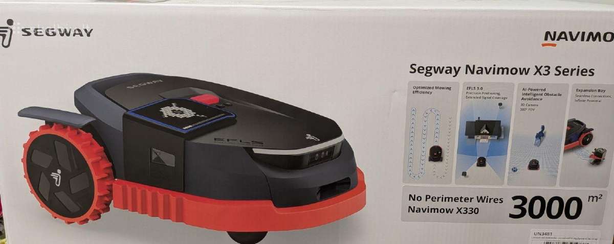 Belaidis vejos pjovimo robotas Segway Navimow X330