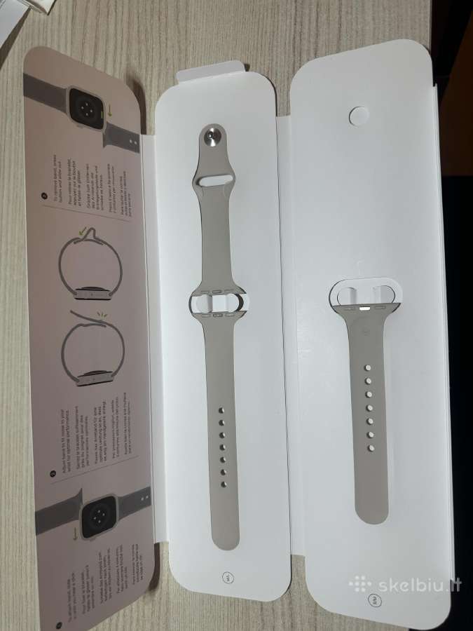 Apple Watch Series 7 (41 mm) laikrodis, Starlight - nuotraukos Nr. 5