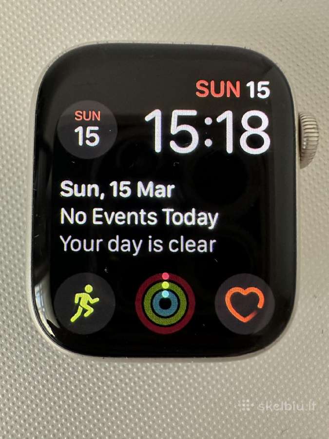 Apple Watch Series 7 (41 mm) laikrodis, Starlight - nuotraukos Nr. 2