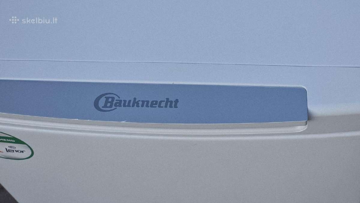 Nauja Bauknecht Wmt Super Eco 624a + garantija - nuotraukos Nr. 9