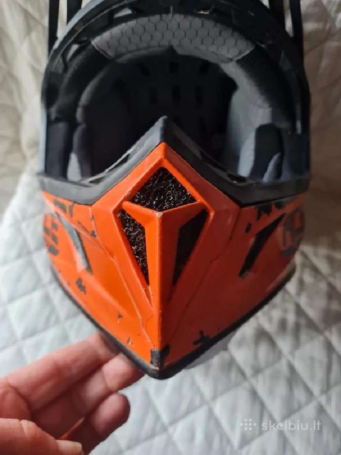 Md."acerbis Steel Carbon" šalmas. - nuotraukos Nr. 8