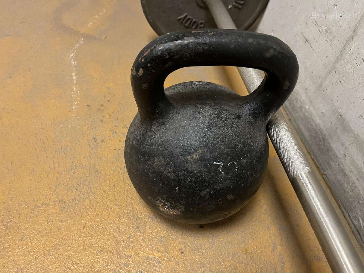 32kg gire ir 30kg stanga po 50,-