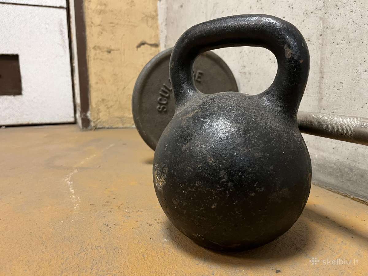 32kg gire ir 30kg stanga po 50,- - nuotraukos Nr. 2