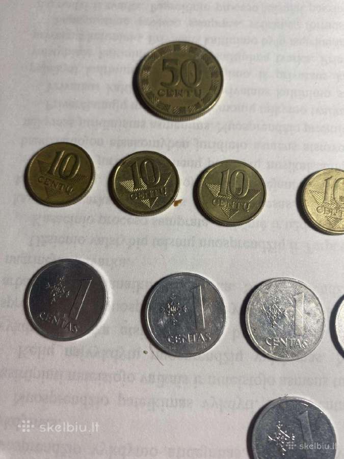 Parduodami 1 litas ir lietuviški centai - nuotraukos Nr. 9