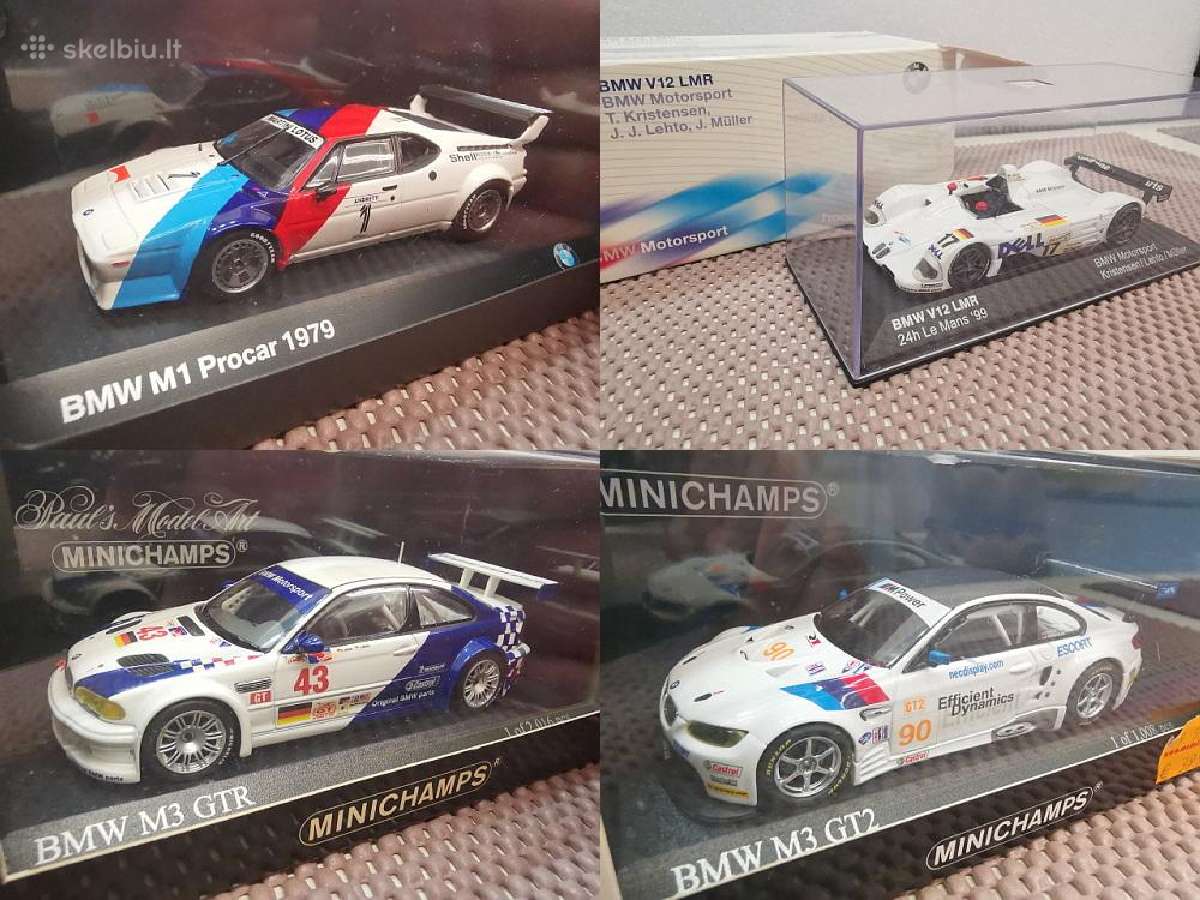 1:43 Bmw Modeliai (Sport)