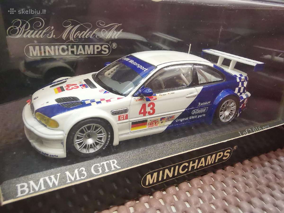1:43 Bmw Modeliai (Sport) - nuotraukos Nr. 14