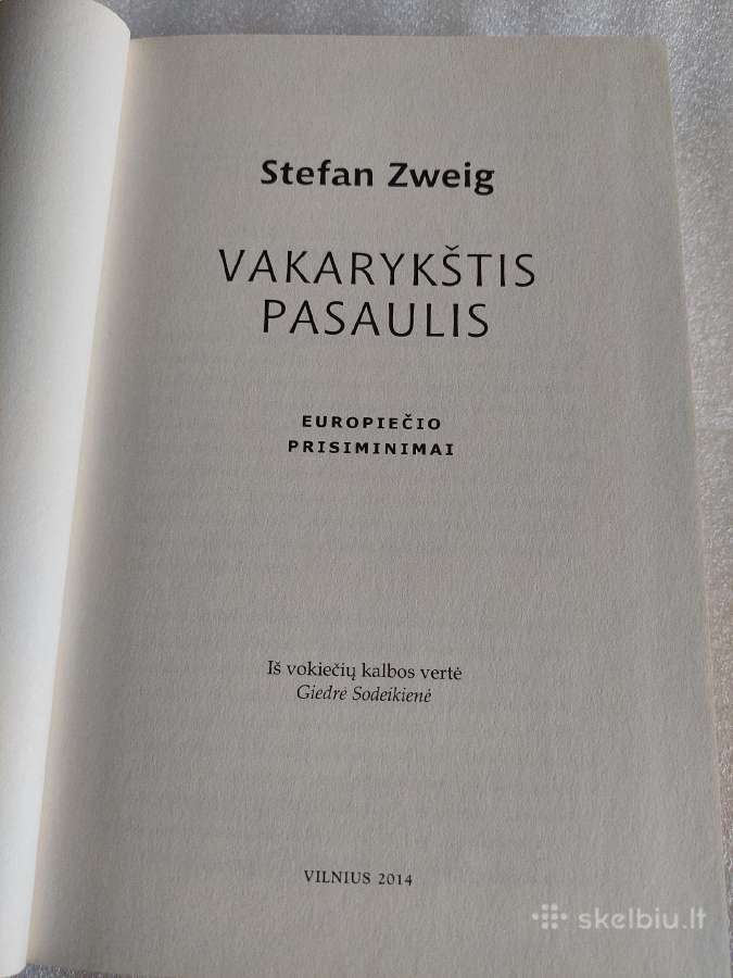 Vakarykštis pasaulis - nuotraukos Nr. 2