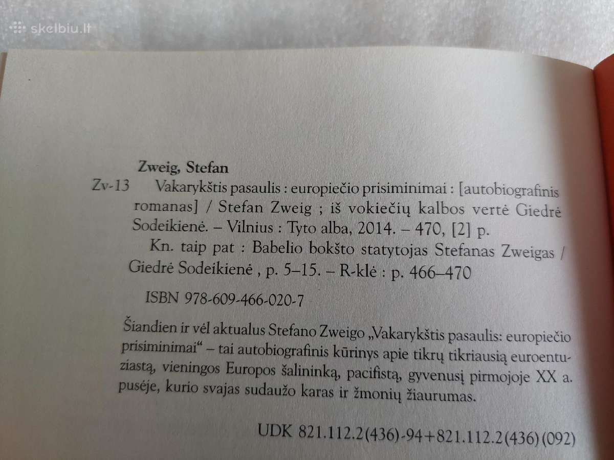 Vakarykštis pasaulis - nuotraukos Nr. 3