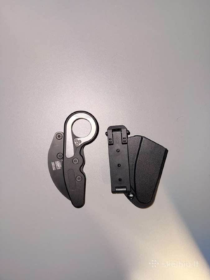 Crkt 4042 Provoke Karambit Black + case - nuotraukos Nr. 7