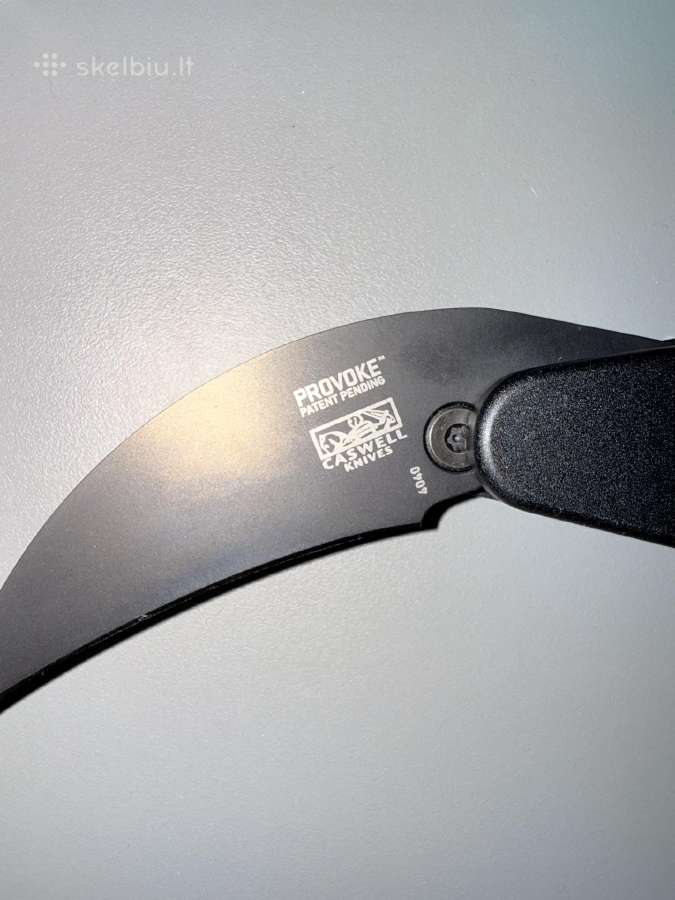 Crkt 4042 Provoke Karambit Black + case - nuotraukos Nr. 10