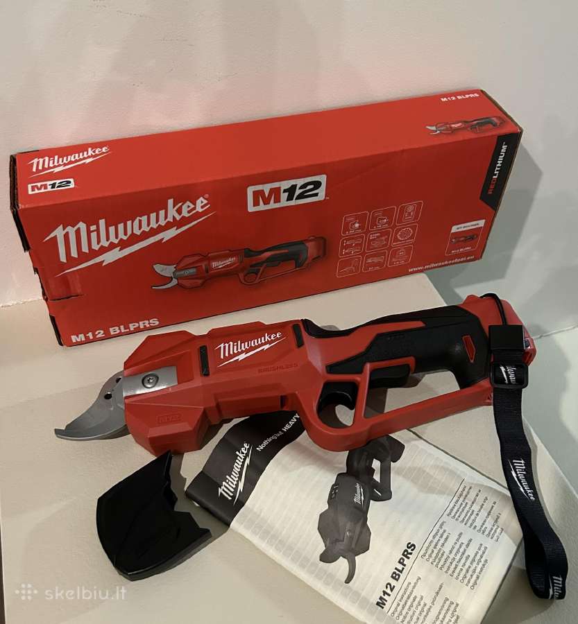 Nauji Originalus Milwaukee M12/m18 sodo akumuliato - nuotraukos Nr. 2
