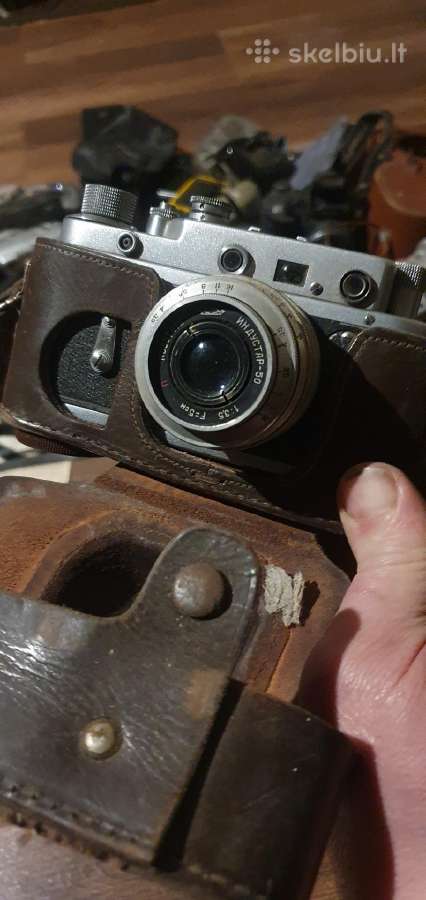 1958 m. sovietinis fotoaparatas „zorki-2c - nuotraukos Nr. 3