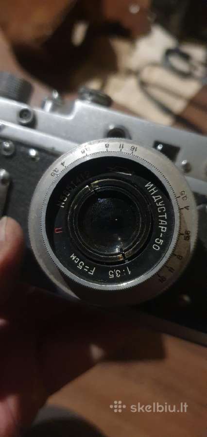 1958 m. sovietinis fotoaparatas „zorki-2c - nuotraukos Nr. 4