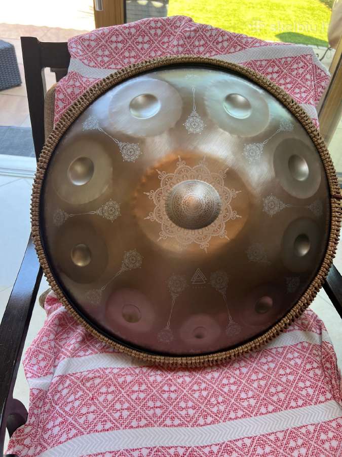 Tetra Handpan Hand Drum 55cm Stainless Steel Drum - nuotraukos Nr. 16