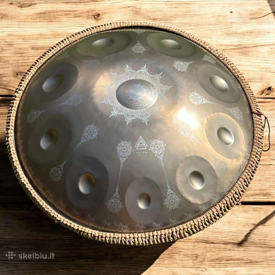 Tetra Handpan Hand Drum 55cm Stainless Steel Drum - nuotraukos Nr. 17