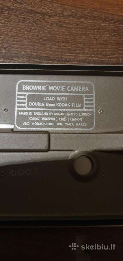 Kodak Brownie Movie Camera II“ - nuotraukos Nr. 3
