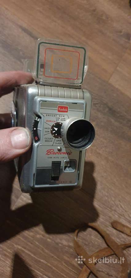 Kodak Brownie Movie Camera II“ - nuotraukos Nr. 8