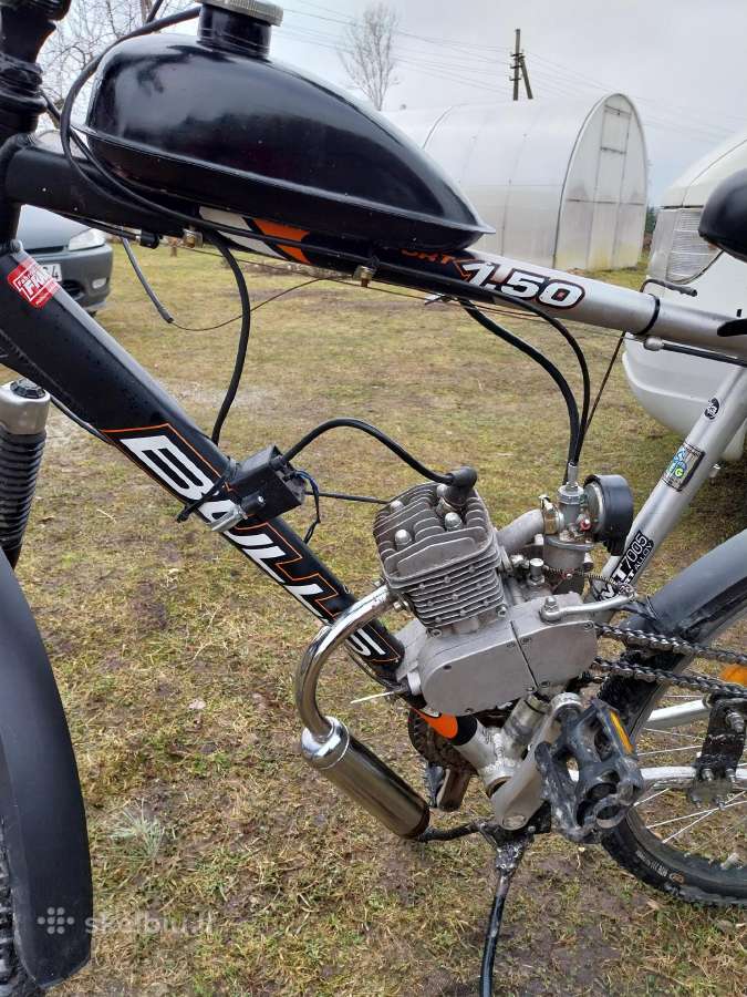 Motorinis dviratis iš Vokietijos (Franz markė )