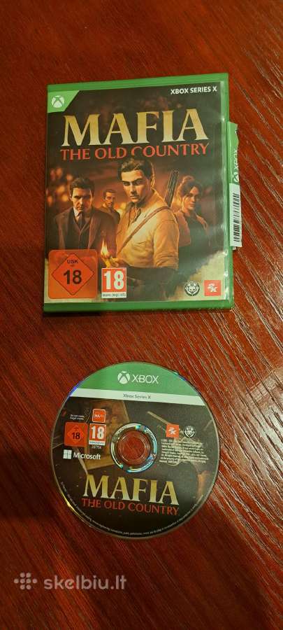 Parduodu mafia the old country xbox diską