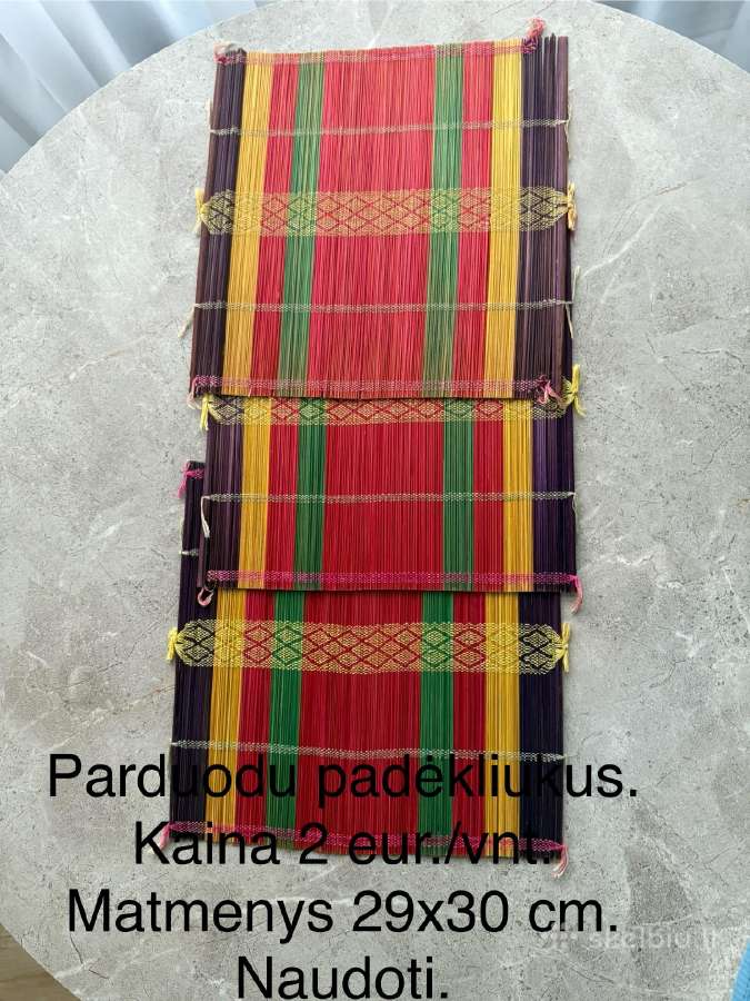 Parduodu padėkliukus