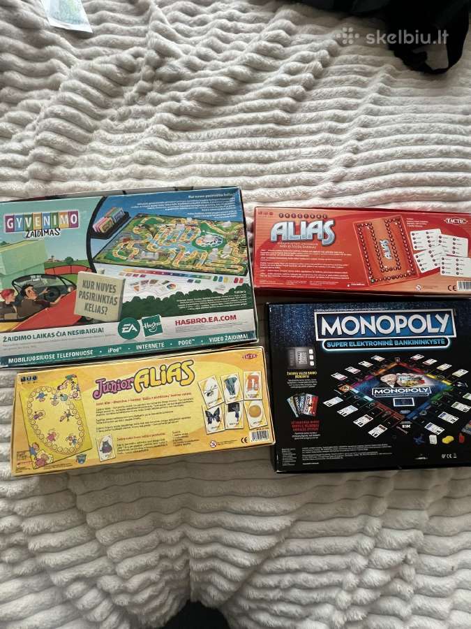 Alias, junior alias, gyvenimo žaidimas, monopolis - nuotraukos Nr. 2