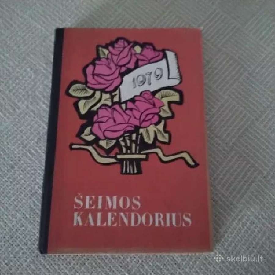 Šeimos kalendorius 1982,86,87,1979mm
