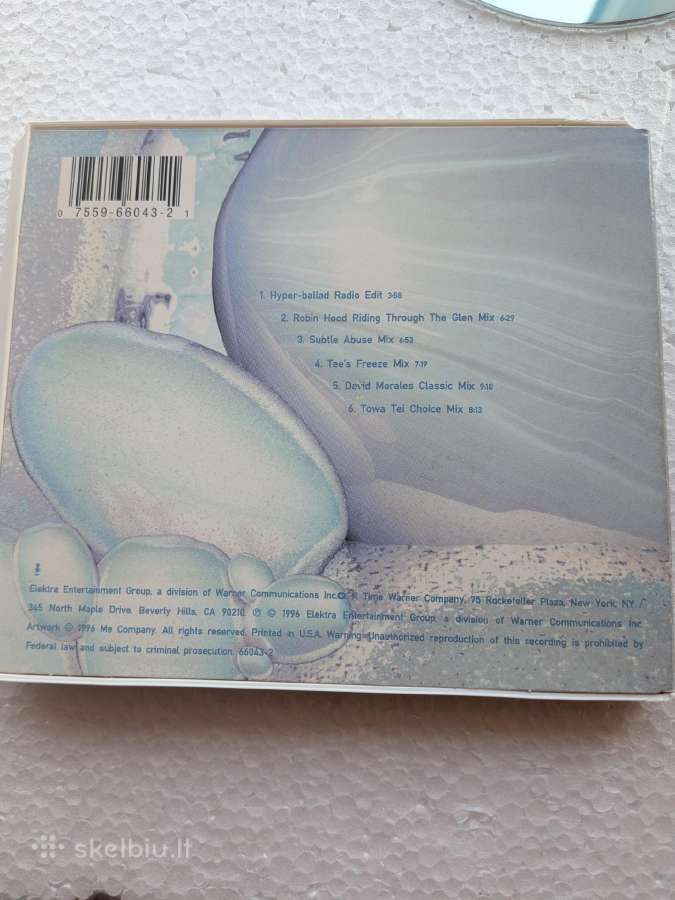 Björk - Hyper-ballad (CD, Maxi, Flp)vg+/vg+8,5eu - nuotraukos Nr. 2