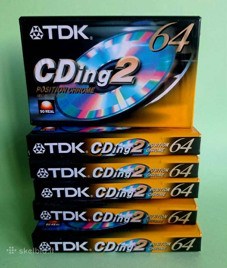 Tdk kasetės