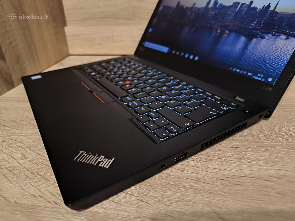 Lenovo Thinkpad L490 Intel i5-8265u - nuotraukos Nr. 2