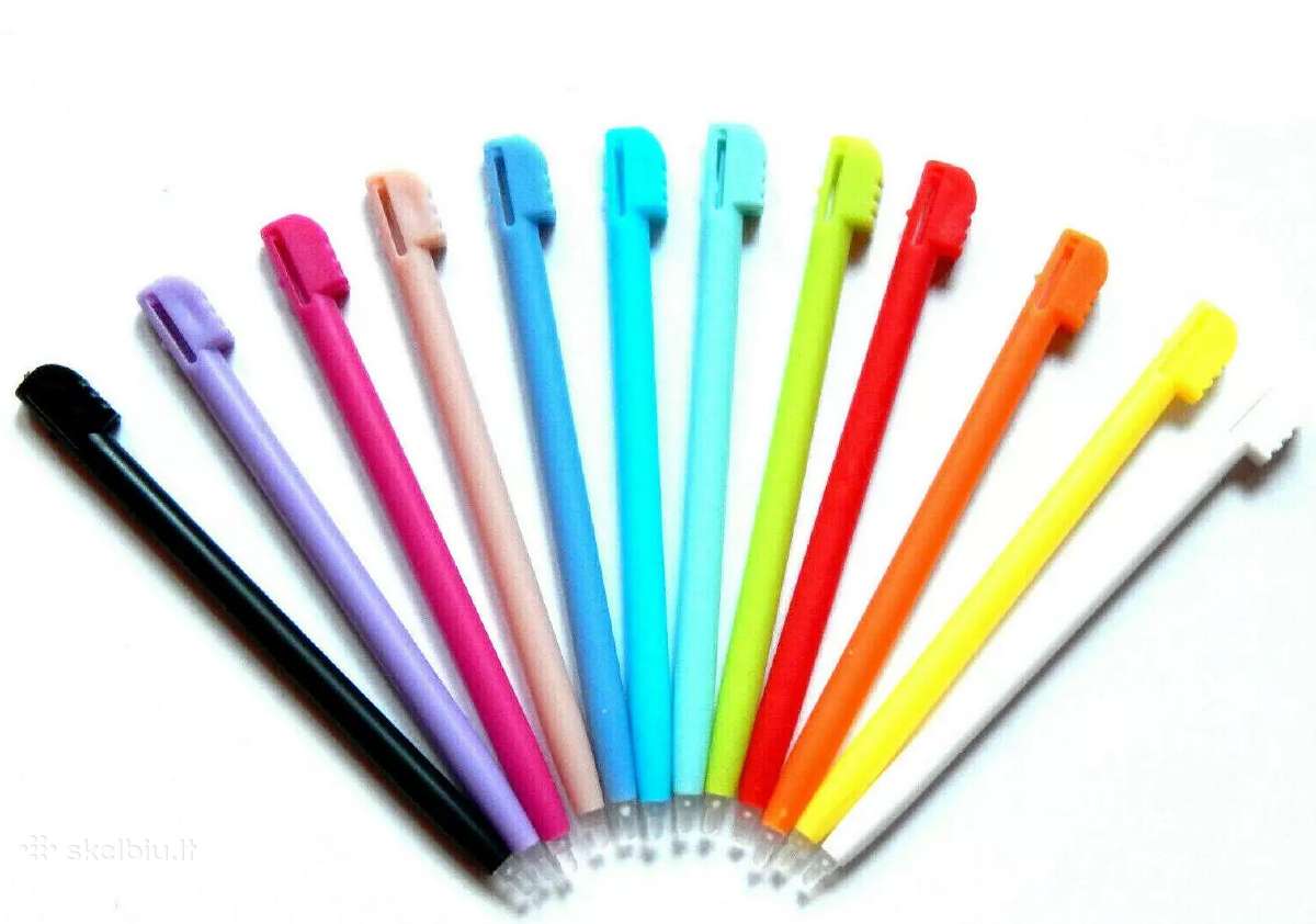 Nintendo DS 2ds 3ds Dsi priedai Stylus krovimas - nuotraukos Nr. 15