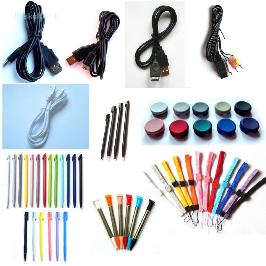 Nintendo DS 2ds 3ds Dsi priedai Stylus krovimas