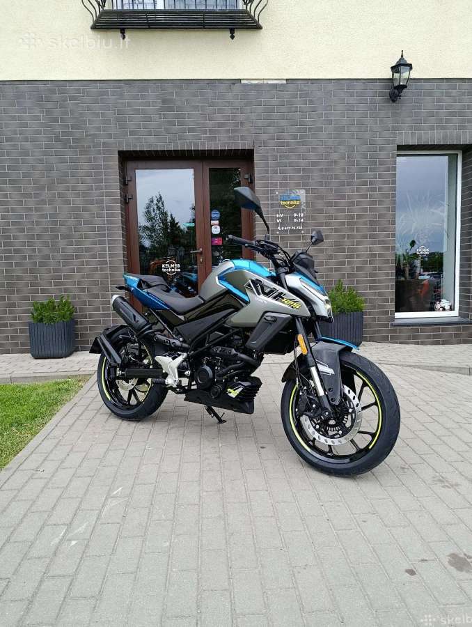 Naujiena motociklas Cfmoto 125nk Abs