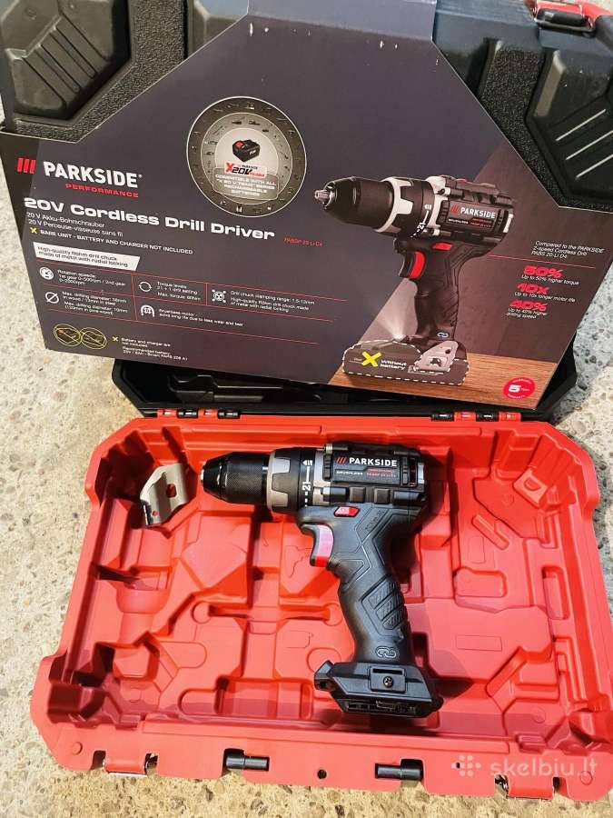 Parkside akumuliatoriniai suktuvai - gręžtuvai - nuotraukos Nr. 3