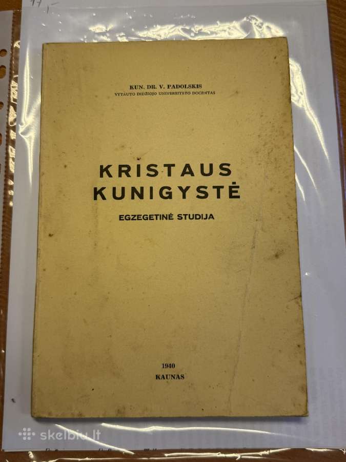 Kristaus Kunigystė. 1940 m.