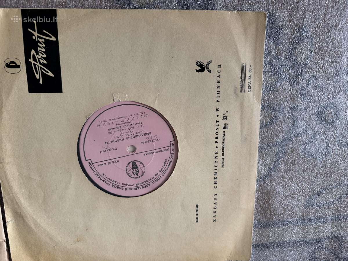 2 klasikos plokštelės ir 2 sovietm. ,Melodijos, - nuotraukos Nr. 2