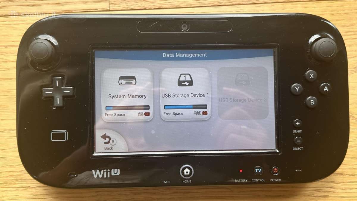 Su Garantija Nintendo Wii U 750gb atrištas su žaid - nuotraukos Nr. 8
