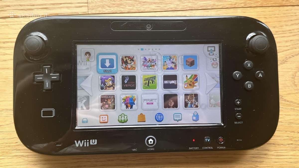 Su Garantija Nintendo Wii U 750gb atrištas su žaid - nuotraukos Nr. 3