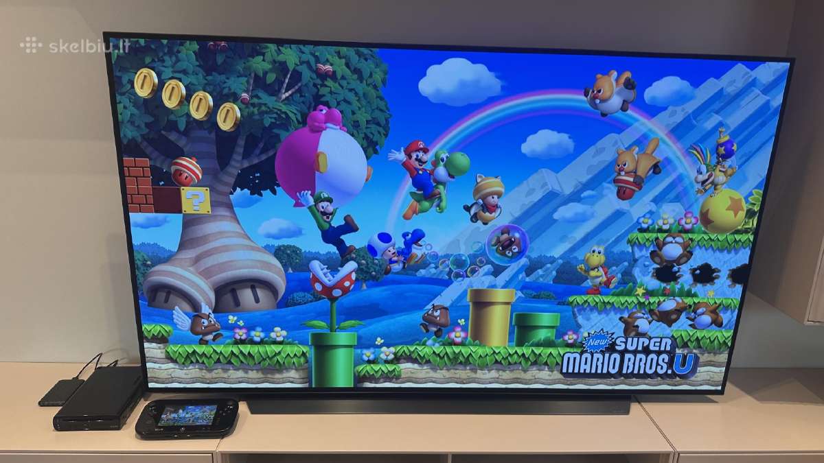Su Garantija Nintendo Wii U 750gb atrištas su žaid - nuotraukos Nr. 14