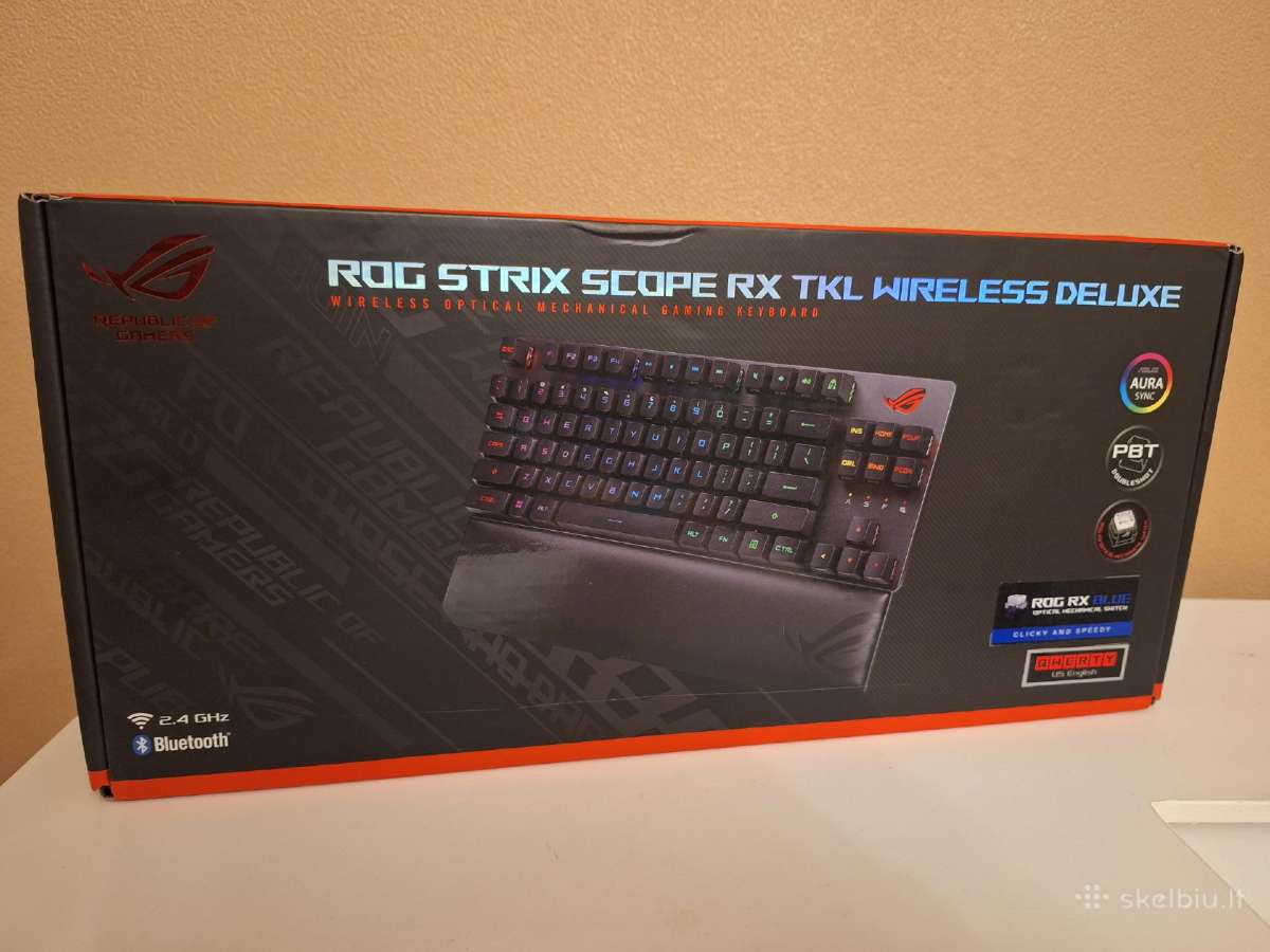 Asus rog strix žaidimų klaviatūra