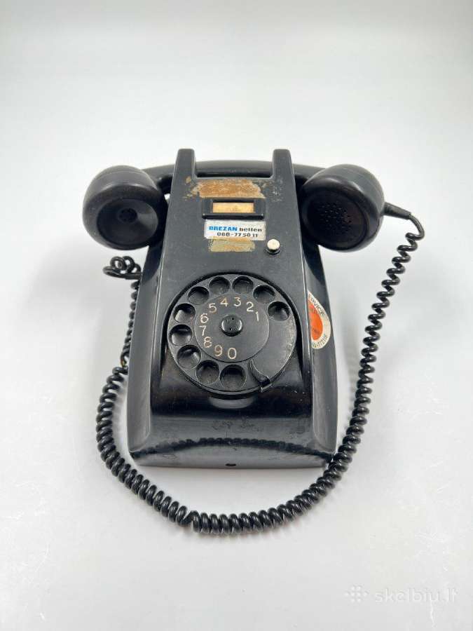 Senovinis, pakabinamas telefono aparatas - nuotraukos Nr. 2