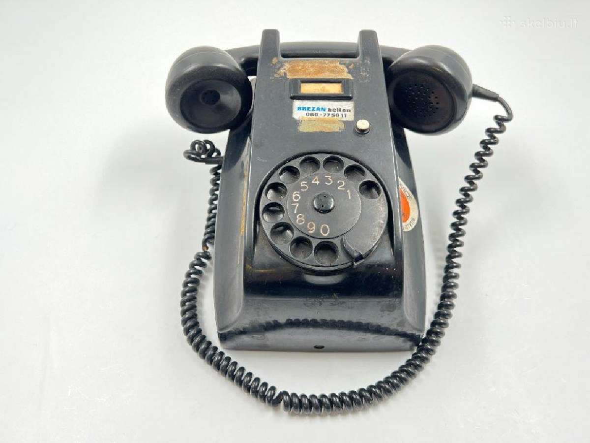 Senovinis, pakabinamas telefono aparatas - nuotraukos Nr. 3