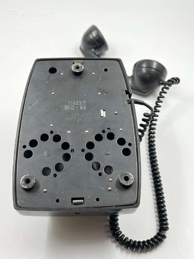 Senovinis, pakabinamas telefono aparatas - nuotraukos Nr. 11