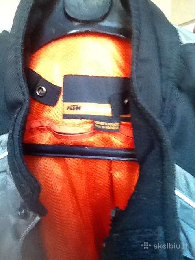 KTM Brand Dviratininko Striuke su apsaugom - nuotraukos Nr. 3